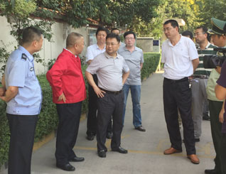 高陵区张副区长来我公司视察